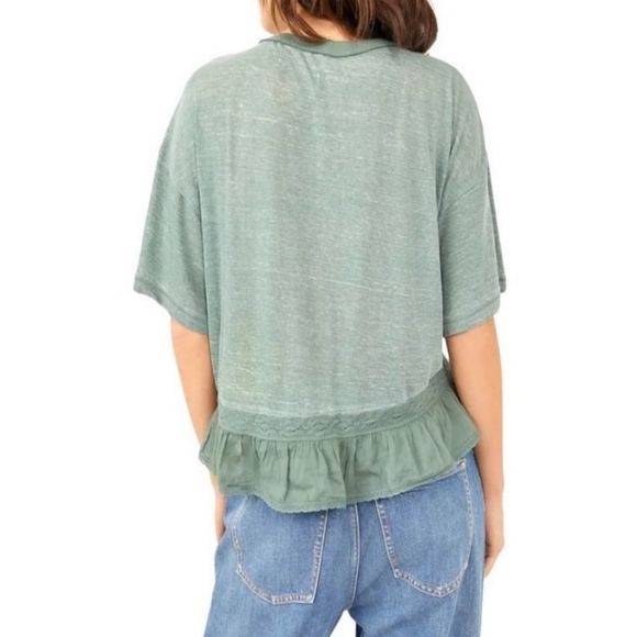 Free People Fall In Love T-Shirt - Picture 3 of 8